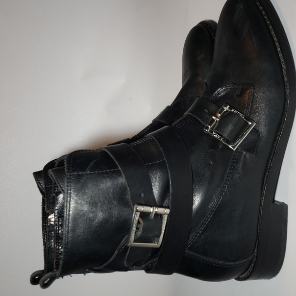 Riding Boots,Black Genuine leather women's Boots - Picture 2 of 9